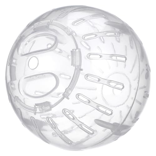 UKCOCO Hamsterball für Kleintiere Transparente Laufkugel mit Belüftungsöffnungen Fördert Bewegung und Spielspaß für Hamster und Zwerghamster Sicheres Haustierspielzeug UKCOCO Hamsterball für Kleintiere Transparente Laufkugel mit Belüftungsöffnungen Fördert Bewegung und Spielspaß für Hamster und Zwerghamster Sicheres Haustierspielzeug von UKCOCO