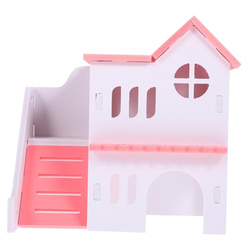 UKCOCO Hamsterhaus Versteck für Kleine Haustiere Langlebig und Sicher Spielplatz und Rückzugsort für Zwerghamster und Mäuse Bietet Unterhaltung von UKCOCO