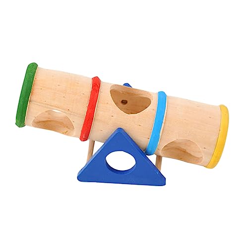 UKCOCO Hamsterröhrenspielzeug Zwinger Wurf Meerschweinchenkäfig Hängematte Käfigauskleidung Hamster hamsterspielzeug nager Pet-Tube- Haustierbedarf Bambus von UKCOCO
