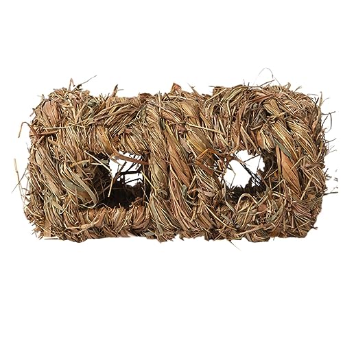 UKCOCO Hamsterstrohnest Kiste Grastunnel Für Meerschweinchen Welpen Pads Käfige Für Meerschweinchen Hund Spielzeugratte Plane Hamsterbettwäsche Gießen Haustier Welpenbett Bambus UKCOCO Hamsterstrohnest Kiste Grastunnel Für Meerschweinchen Welpen Pads Käfige Für Meerschweinchen Hund Spielzeugratte Plane Hamsterbettwäsche Gießen Haustier Welpenbett Bambus von UKCOCO