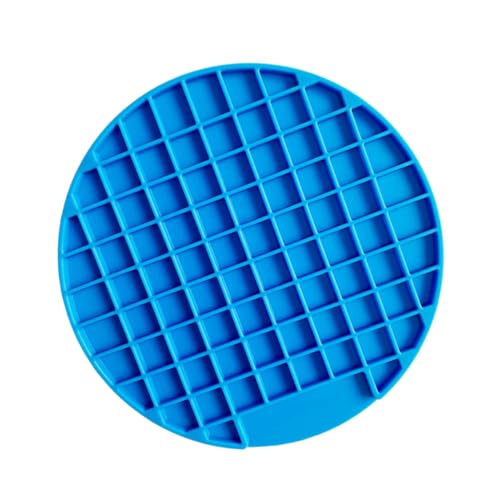 UKCOCO Haustier Frisst Langsam Matte Welpe Slow Feeder Hundenapf Schüsseln Fütterung Unterlage Matte Für Hunde Hund Frisst Langsam Matte Kissenfutterautomat Für Haustiere Blue von UKCOCO