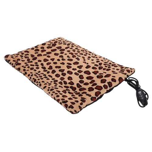 UKCOCO Haustier Heizmatte für Kleine und Katzen USB Beheiztes mit Temperaturregelung für Sofa Bett Auto oder Outdoor Leopard Design UKCOCO Haustier Heizmatte für Kleine und Katzen USB Beheiztes mit Temperaturregelung für Sofa Bett Auto oder Outdoor Leopard Design von UKCOCO