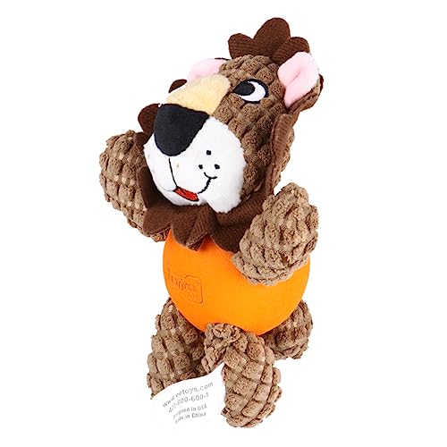 UKCOCO Haustier Interactive Dog Toys interaktives Trainings- Haustierspielzeug Kauer Welpenspielzeug zäh Kauspielzeug für Hunde Haustier -Kauspielzeug Brown von UKCOCO