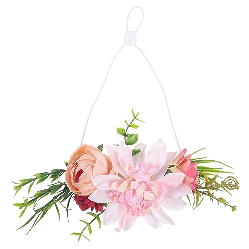 UKCOCO Haustier Kopfbedeckung aus Kunstblumen Verstellbarer Kranz für Katzen für Hochzeiten Geburtstagsfeiern und C Design UKCOCO Haustier Kopfbedeckung aus Kunstblumen Verstellbarer Kranz für Katzen für Hochzeiten Geburtstagsfeiern und C Design von UKCOCO