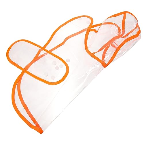 UKCOCO Haustier Regenmantel wasserdichte Und Transparente Regenjacke Für Leichtes Und Stylisches Design Für Wetterbedingungen Für Kleine von UKCOCO