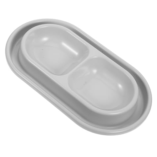 UKCOCO Katzen Und Hundeschüssel-Set Aus Doppelte Futternäpfe Mit Wasserschutz Für Kleine Bis Mittelgroße Haustiere rutschfest Und Elegant von UKCOCO