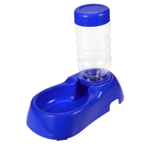 UKCOCO Haustier-trinkwerkzeug Haustiernapf Wassernapf Für Katzen Werkzeug Zum Trinken Von Katzen Futterautomat Für Haustiere Wasserspender Für Katzen Wasserspender Für Kätzchen Blue von UKCOCO