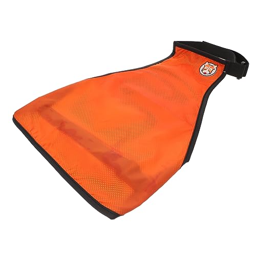 UKCOCO Haustier wasserdichte Kleidung hunderegenmantel Dog rain Jacket Atmungsaktive Hundebekleidung Hundemäntel Hündchen Bauch schürze Haustier-Regentuch Regenmantel für Haustiere Orange von UKCOCO