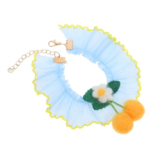 UKCOCO Haustierhalsband Pet Bib für Halstuch für Niedliches Katzenzubehör Stylisches Haustier-Schal- Hundehalstücher für Hunde Polyester von UKCOCO