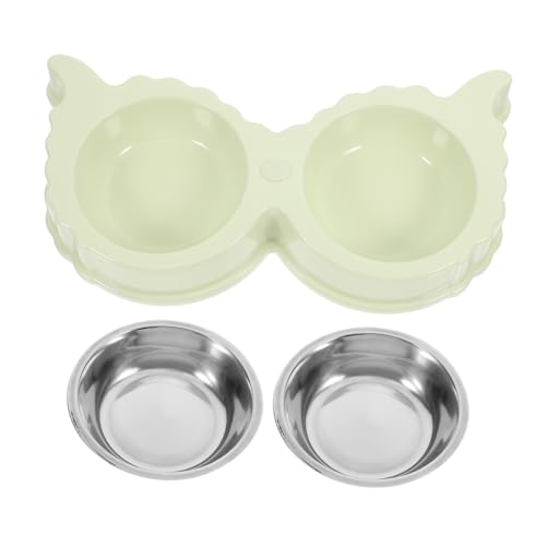 UKCOCO Haustiernapf Welpenschalen für kleine Hunde Hundenäpfe Futterstation für mehrere Haustiere Welpenbedarf Wasserschale aus Edelstahl Hundenapf Rostfreier Stahl UKCOCO Haustiernapf Welpenschalen für kleine Hunde Hundenäpfe Futterstation für mehrere Haustiere Welpenbedarf Wasserschale aus Edelstahl Hundenapf Rostfreier Stahl von UKCOCO