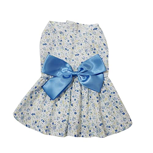 UKCOCO Haustier Bowknot Kleid Hundekleidung Modischer Rock Atmungsaktives Hundekleid Medium UKCOCO Haustier Bowknot Kleid Hundekleidung Modischer Rock Atmungsaktives Hundekleid Medium von UKCOCO