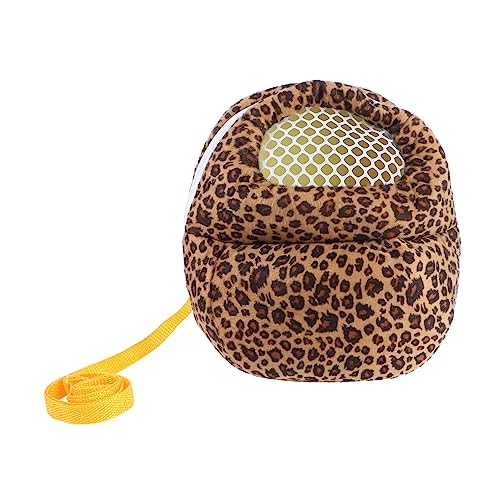 UKCOCO Haustiertasche Rucksack Hamster Beutel Atmungsaktiv Tragetasche Für Welpen Reisen Erweiterbare Haustiertragetasche Reisetasche Für Haustiere von UKCOCO