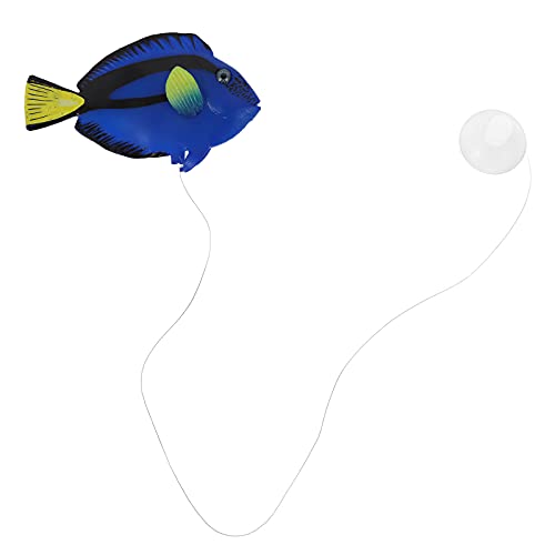 UKCOCO Haustierzubehör 1 stück Aquarium Landschaftsgestaltung Ornament Silikon Leuchtende Fisch Fisch Tank Dekoration von UKCOCO