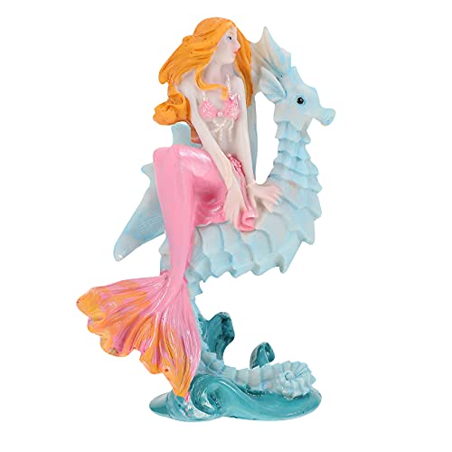 UKCOCO Fischtankdekoration. Haustierzubehör 1 Mermaid Künstliche Fischtank Meerjungfraustatue (Zufälliger) Meerjungfraufigur von UKCOCO