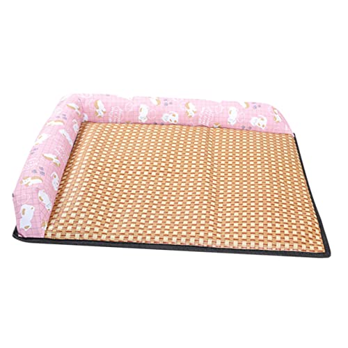 UKCOCO Hund Sommermatte Cool Kühlung Haustierkühlkissen Unterlage Welpe Größe Schlafen Produkte Pads Kühles Hundebett Kühlmatte Für Hunde Drinnen Haustiere Halten Sommer Kühlmatte Rosa UKCOCO Hund Sommermatte Cool Kühlung Haustierkühlkissen Unterlage Welpe Größe Schlafen Produkte Pads Kühles Hundebett Kühlmatte Für Hunde Drinnen Haustiere Halten Sommer Kühlmatte Rosa von UKCOCO
