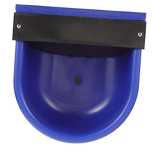 UKCOCO Hund wassernapf Spender für Wassernapf für Hunde Flasche Hühnerfutter Automatische Tränke Trinkwasser für Kühe Tränkebehälter für Rinder Wasserspender für Nutztiere Plastik Blue von UKCOCO