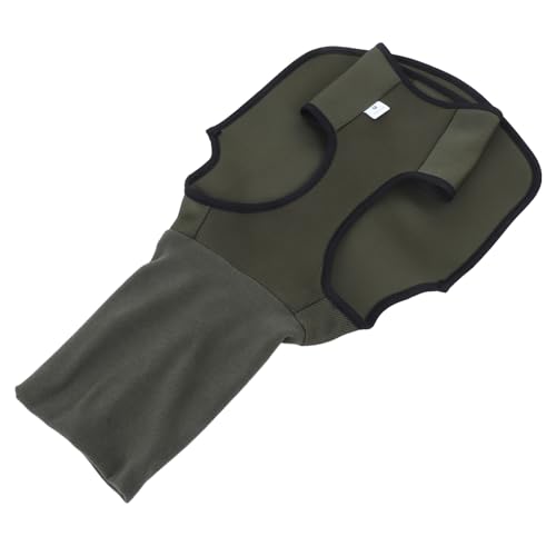 UKCOCO Hunde Kapuzenpullover Beruhigende Hundekleidung Beruhigender Hunde Kapuzenpullover Aus Polyester Olivgrün von UKCOCO