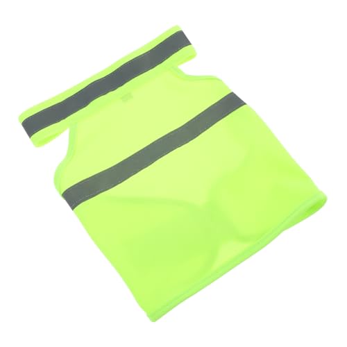 UKCOCO Hundekleidung Hundeleine Kühlweste klein Haustierbedarf Hundejacke mittel Welpe hundewarnwesten Reflektierende Hundeweste reflektierende Sicherheitsweste Hund sichere Weste Yellow von UKCOCO