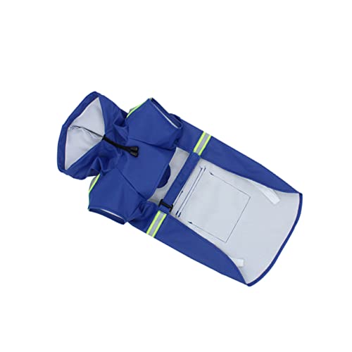 UKCOCO Hundeoverall Hundemäntel Kleiner Wasserdichter Hundemantel Hunderegenmantel Für Hunde Regenmantel Hund Hunderegenmantel Hundeoutfit Hundeanzug wasserdichte Hundejacke von UKCOCO