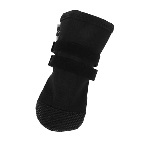 UKCOCO Hundepfotenschutz Für Verletzte Pfoten Hundestiefel Bequeme Haustierschuhe Anti-schlupf-welpen-Stiefel Winter Schutzpupfschuh Für Die Operation von UKCOCO
