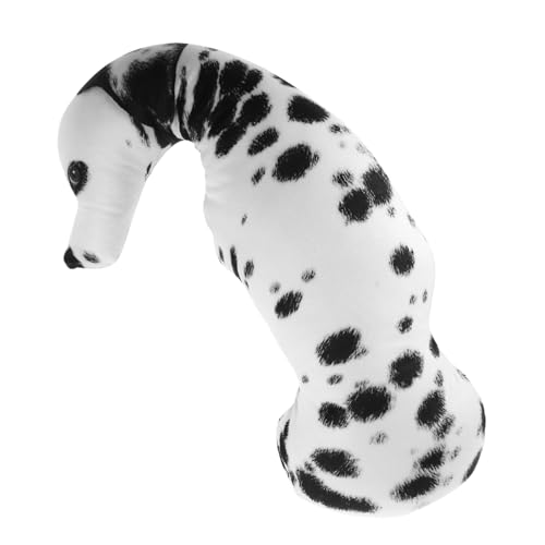 UKCOCO Hundeplüschtierform Kuscheliges Umarmbares Plüschtierkissen Lustiges Weiches Hundekissen Hundeplüschkissen Für Süße Hunde Nickerchen Haustierpuppenkissen Plüschhund 3D von UKCOCO