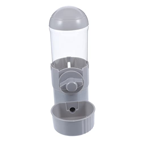 UKCOCO Katze Hund Futterautomat geneigte Futternäpfe für Katzen Hundewassernapf kein Verschütten pet Feeder pet Water Bowl wasserflasche Katzenfutter Bequemer Haustierfutter pp Dark Grey von UKCOCO