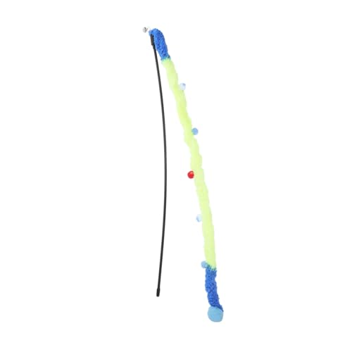 UKCOCO Katze Lustiges Stick-katzenspielzeug Zauberstab Katzenspielzeug Für Wohnungskatzen Katzenspielzeug Auf Einem Stock Für Haustiere Plüsch Blue UKCOCO Katze Lustiges Stick-katzenspielzeug Zauberstab Katzenspielzeug Für Wohnungskatzen Katzenspielzeug Auf Einem Stock Für Haustiere Plüsch Blue von UKCOCO