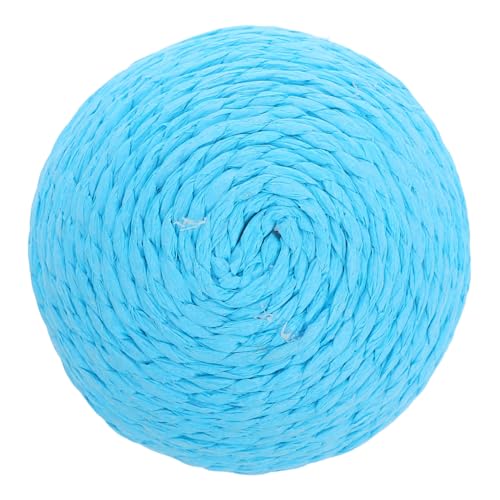 UKCOCO Katze Sisalkugel Fuzzy-Bälle für Katzen Katzenspielzeug aus Draht Guck-Guck Katzen interaktives katzenspielzeug Sisal-Seilspielzeug für Katzen Katzenseilball Sky-Blue UKCOCO Katze Sisalkugel Fuzzy-Bälle für Katzen Katzenspielzeug aus Draht Guck-Guck Katzen interaktives katzenspielzeug Sisal-Seilspielzeug für Katzen Katzenseilball Sky-Blue von UKCOCO