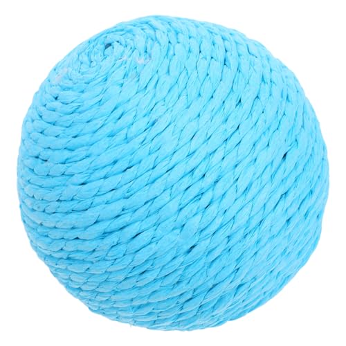 UKCOCO Katze Sisalkugel Sisalspielzeug für Katzen Draht Frettchen Katzenspielzeug-Set Katzen interaktives katzenspielzeug Kätzchen Bälle Katzenkratzer aus Sisal Sky-Blue UKCOCO Katze Sisalkugel Sisalspielzeug für Katzen Draht Frettchen Katzenspielzeug-Set Katzen interaktives katzenspielzeug Kätzchen Bälle Katzenkratzer aus Sisal Sky-Blue von UKCOCO