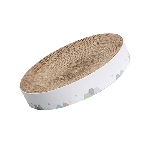 UKCOCO Katzen Kratzbrett mit Schalenförmigem Design aus Wellenförmiger S für Katzen und Kätzchen Schützt Möbel Kratzern Kreatives für Stundenlangen Spaß UKCOCO Katzen Kratzbrett mit Schalenförmigem Design aus Wellenförmiger S für Katzen und Kätzchen Schützt Möbel Kratzern Kreatives für Stundenlangen Spaß von UKCOCO