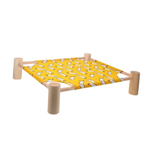 UKCOCO Katzenhängematte Für Haustiere Abnehmbares Und Waschbares Schlafbett Atmungsaktives Design Erhöhtes Katzenbett Für Kleine UKCOCO Katzenhängematte Für Haustiere Abnehmbares Und Waschbares Schlafbett Atmungsaktives Design Erhöhtes Katzenbett Für Kleine von UKCOCO