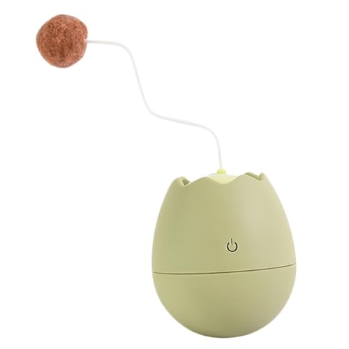 UKCOCO Funny Pet Toy Mit Eierdesign Elektrische Katzenangel Für Kreative Unterhaltung Ohne Batterie Avocado Grün Interaktives Spielzeug Für Katzen Hält Und Gesund UKCOCO Funny Pet Toy Mit Eierdesign Elektrische Katzenangel Für Kreative Unterhaltung Ohne Batterie Avocado Grün Interaktives Spielzeug Für Katzen Hält Und Gesund von UKCOCO