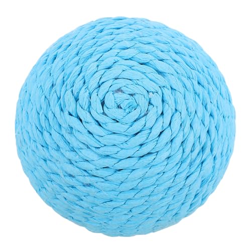 UKCOCO Katzenspielzeugball Kätzchen Interaktiv Katze Sisal Automatisches Katzenballspielzeug Interaktives Ballspielzeug Für Katzen Bälle Für Katzen Katze Papierseil Sky-Blue UKCOCO Katzenspielzeugball Kätzchen Interaktiv Katze Sisal Automatisches Katzenballspielzeug Interaktives Ballspielzeug Für Katzen Bälle Für Katzen Katze Papierseil Sky-Blue von UKCOCO