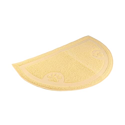 UKCOCO Katzenstreu Matte PVC Futtermatte für Katzen und rutschfeste Unterlage für Katzentoilette zu Reinigen für Sauberkeit UKCOCO Katzenstreu Matte PVC Futtermatte für Katzen und rutschfeste Unterlage für Katzentoilette zu Reinigen für Sauberkeit von UKCOCO