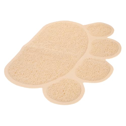UKCOCO Katzentoilettenmatte Pfotenform rutschfeste Haustiermatte für Katzenfutter und Wassernäpfe Schmutzabsorbierend Kompakt und Pflegeleicht Zufällige UKCOCO Katzentoilettenmatte Pfotenform rutschfeste Haustiermatte für Katzenfutter und Wassernäpfe Schmutzabsorbierend Kompakt und Pflegeleicht Zufällige von UKCOCO
