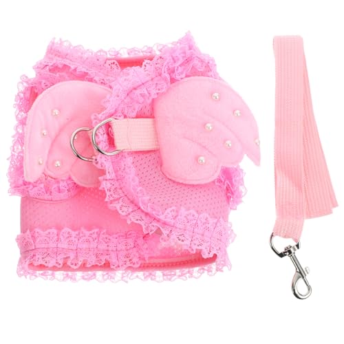 UKCOCO Katzenwestengeschirr Angel Cat Harness Ups Hundegeschirretui Katze Große Hundezubehör Gürtel Süßes Haustier Für Katzen Spaziergeschirre Indoor Hundebrustgurt Rosa UKCOCO Katzenwestengeschirr Angel Cat Harness Ups Hundegeschirretui Katze Große Hundezubehör Gürtel Süßes Haustier Für Katzen Spaziergeschirre Indoor Hundebrustgurt Rosa von UKCOCO