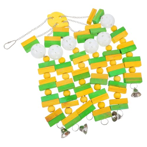 UKCOCO Kauspielzeug Für Papageien, Für Sonnensittiche, Nymphensittiche Und Sittiche, Buntes Futtersuchspielzeug Für Vögel, Sittichspielzeug Zum Futtersuchen, Klettern Und Kauen UKCOCO Kauspielzeug Für Papageien, Für Sonnensittiche, Nymphensittiche Und Sittiche, Buntes Futtersuchspielzeug Für Vögel, Sittichspielzeug Zum Futtersuchen, Klettern Und Kauen von UKCOCO