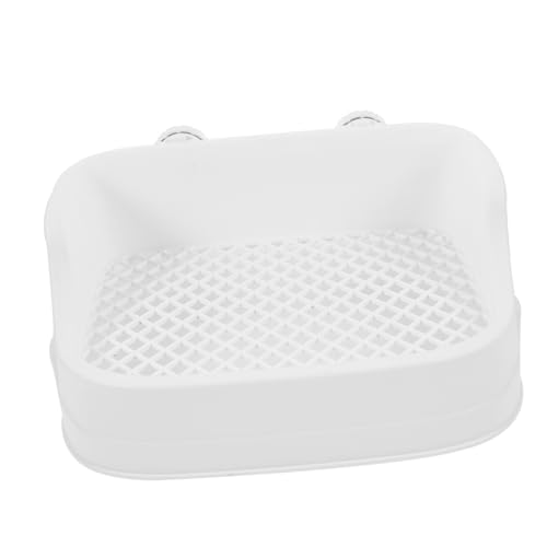 UKCOCO Kleine Haustier Toilette Aus Langlebigem Für Meerschweinchen Und Hamster Sicherer Käfigtrainer Für Effektives Training Für Innenräume von UKCOCO