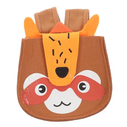 UKCOCO Kleiner Haustier Rucksack Für Katzen Selbsttragend Mit Sicherem Design Für Ausflüge Witterungsbeständig Für Snacks von UKCOCO