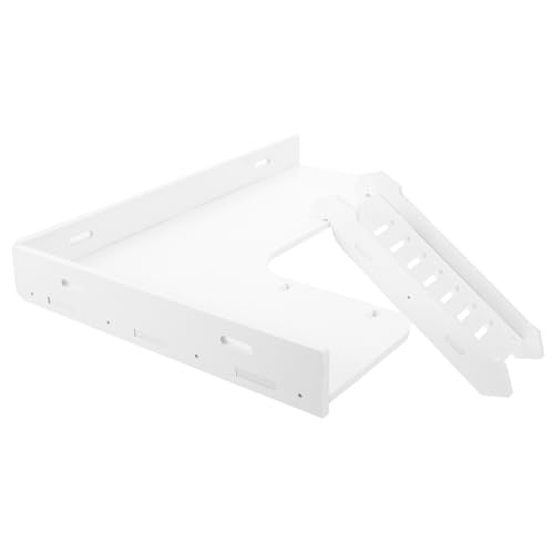 UKCOCO Kleintier Spielplattform für Hamster und Meerschweinchen DIY Käfigzubehör mit Kletterrampe Entspannen für Kleine Haustiere Basis Plattform Weiß UKCOCO Kleintier Spielplattform für Hamster und Meerschweinchen DIY Käfigzubehör mit Kletterrampe Entspannen für Kleine Haustiere Basis Plattform Weiß von UKCOCO