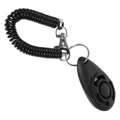 UKCOCO Klicker Für Haustiertraining Katzenklicker Puffer Pfote Welpe Bausatz Hundeklicker Für Das Training Bausätze Clicker-Training Hundetrainingsgeräte Hundetrainer Black UKCOCO Klicker Für Haustiertraining Katzenklicker Puffer Pfote Welpe Bausatz Hundeklicker Für Das Training Bausätze Clicker-Training Hundetrainingsgeräte Hundetrainer Black von UKCOCO
