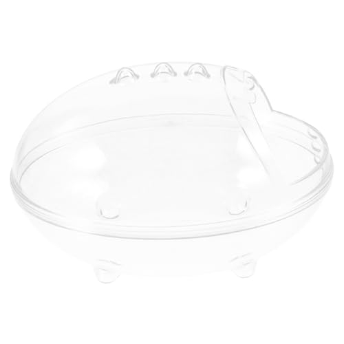 UKCOCO Kompakter Hamster Duschraum Transparentes Sandbad Für Meerschweinchen Multifunktionales Badezimmer Zu Reinigen Und Platzsparend Für Sandbäder Und Toilettennutzung UKCOCO Kompakter Hamster Duschraum Transparentes Sandbad Für Meerschweinchen Multifunktionales Badezimmer Zu Reinigen Und Platzsparend Für Sandbäder Und Toilettennutzung von UKCOCO