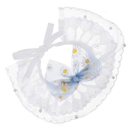 UKCOCO Kragen Stichworte Katzen-Spitzen-lätzchen Katzenhalsbänder Katzenhalsband Katzen-Halstuch Glockenhalsband Für Katzen Einstellbar Individuelle Für Haustiere Polyester von UKCOCO