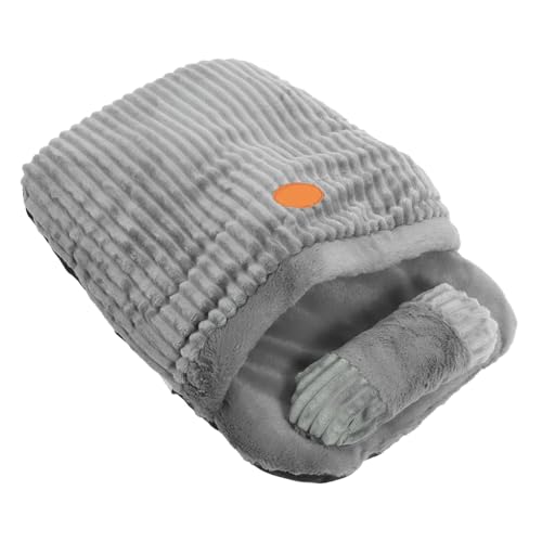 UKCOCO Kuscheliges Katzennest aus Plüsch Warmes Schlafsack Design für Katzen Kätzchennest für Reisen und Umweltfreundliches Material UKCOCO Kuscheliges Katzennest aus Plüsch Warmes Schlafsack Design für Katzen Kätzchennest für Reisen und Umweltfreundliches Material von UKCOCO