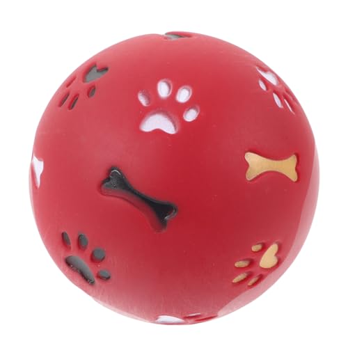 UKCOCO Leckageball zur Bereicherung von Hunden Essen Leckspielzeug für Hunde Abgabe Interactive Dog Toys Dog chew Toy puzzlematte Hund leckt Futter Schulungsbedarf rot UKCOCO Leckageball zur Bereicherung von Hunden Essen Leckspielzeug für Hunde Abgabe Interactive Dog Toys Dog chew Toy puzzlematte Hund leckt Futter Schulungsbedarf rot von UKCOCO