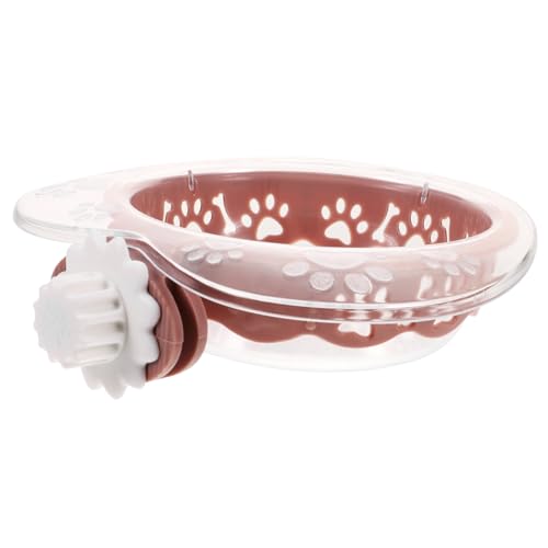 UKCOCO Liebevoller Hängender Futterspender Für Katzen Futter Und Wassernapf Aus Kunststoff Zartem Lotenrosa Für Welpen Und Große Speisen Abnehmbar UKCOCO Liebevoller Hängender Futterspender Für Katzen Futter Und Wassernapf Aus Kunststoff Zartem Lotenrosa Für Welpen Und Große Speisen Abnehmbar von UKCOCO