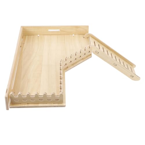 UKCOCO Holzplattform Mit Leiter Für Hamster Kletterspielzeug Für Kleine Tiere Aktivität Für Stilvolles Gehege UKCOCO Holzplattform Mit Leiter Für Hamster Kletterspielzeug Für Kleine Tiere Aktivität Für Stilvolles Gehege von UKCOCO