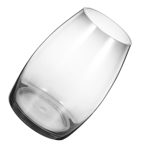 UKCOCO Mikro Landschaftsglasvase Vasen Terrarium Zartes Tankglas Fischglas Fischglas Mikro Glas Pflanzflasche Klare Blumenvase Mikro Pflanzflasche Fischvase Transparent von UKCOCO