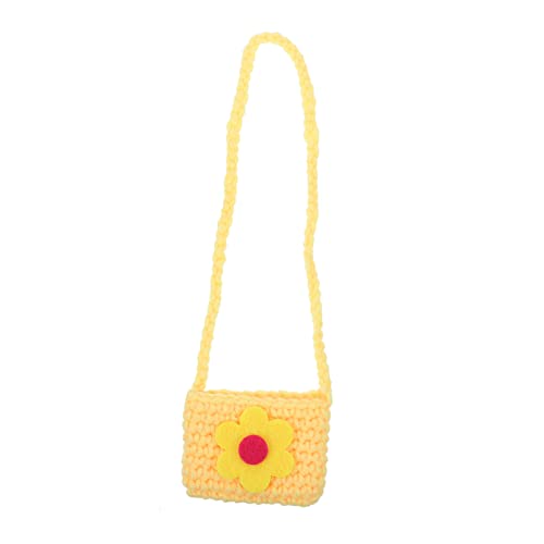 UKCOCO Mini Haustier Rucksack Gelbe Hängende Tasche Für Tierbekleidung Dekoration Und Tägliche Nutzung Für Partys Und Fotos von UKCOCO