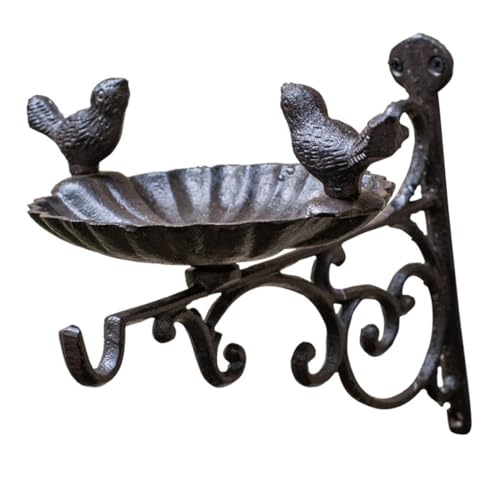 UKCOCO Mini-Vogelbadschale draußen Vogel Fütterer Vogelhäuschen an der Wand Finkenfutter Jay Eisenhängekorb dekoratives Vogelbad Vogelfütterer Eisensockel Vogeltränke Schmiedeeisen UKCOCO Mini-Vogelbadschale draußen Vogel Fütterer Vogelhäuschen an der Wand Finkenfutter Jay Eisenhängekorb dekoratives Vogelbad Vogelfütterer Eisensockel Vogeltränke Schmiedeeisen von UKCOCO